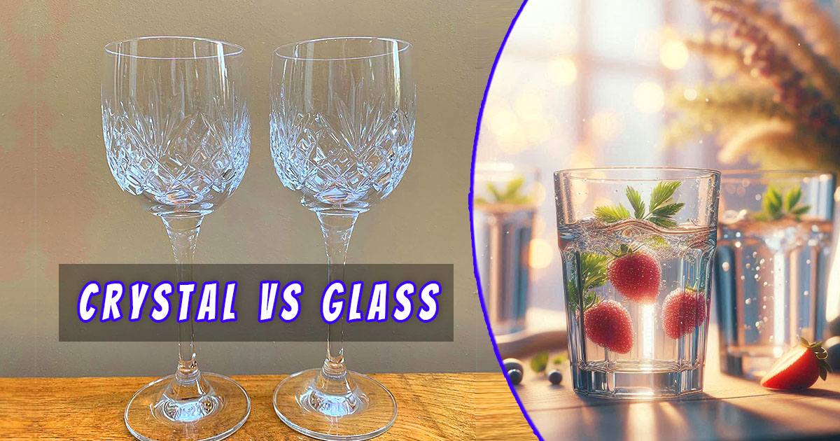 You are currently viewing 7 Key Differences Between Crystal Vs Glass: Which One Is Right for You?